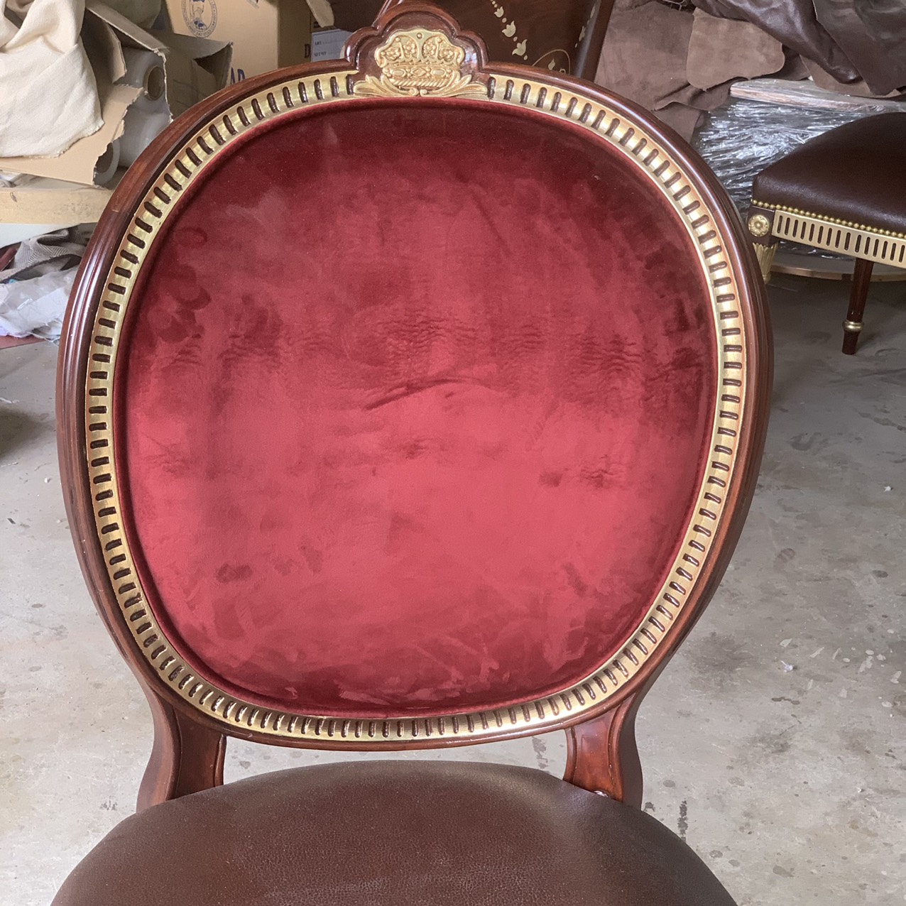 GHẾ CỔ ĐIỂN LOUIS KING CHAIR KHÔNG TAY